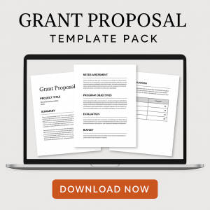 Grant Proposal Power Pack: Editable Templates for Winning Applications