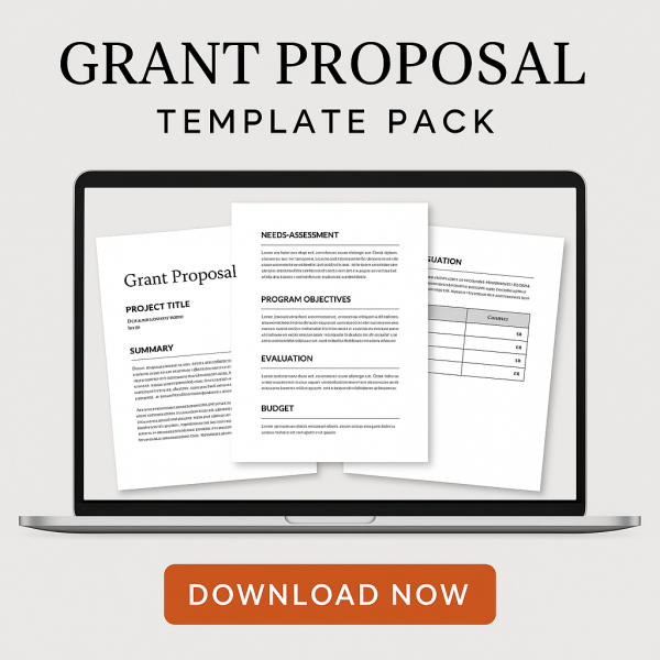 Grant Proposal Power Pack: Editable Templates for Winning Applications